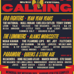 Plakát k vystoupení Foo's na Boston Calling (26. 5. 2023)