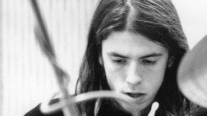 Dave Grohl se skupinou Nirvana