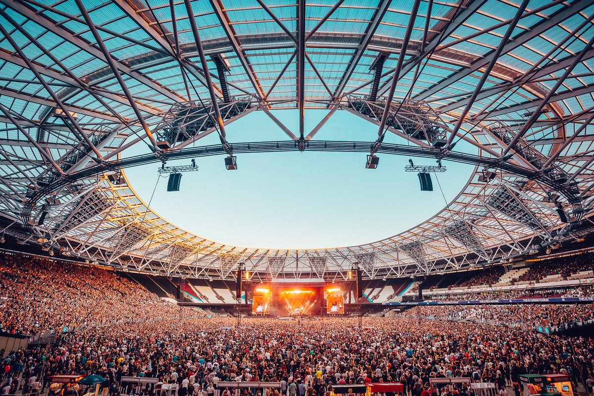 Z koncertu Foo Fighters na London Stadium v roce 2018 (Luke Dyson)
