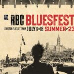 Plakát k vystoupení Foo's na RBC Bluesfestu v Ottawě (12. 7. 2023)