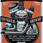 Plakát k vystoupení Foo's na Harley-Davidson Homecoming Festivalu (15. 7. 2023)