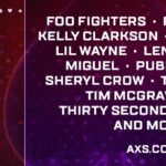 Plakát k vystoupení Foo's na iHeart Radio Music festivalu (23. 9. 2023)