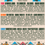 Plakát k vystoupení Foo's na Austin City Limits festivalu (7. + 14. 10. 2023)