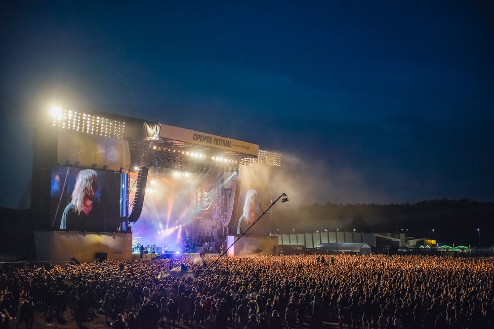 Z vystoupení Foo Fighters na polském Open’eru v roce 2017 (Ben Bentley/NME)