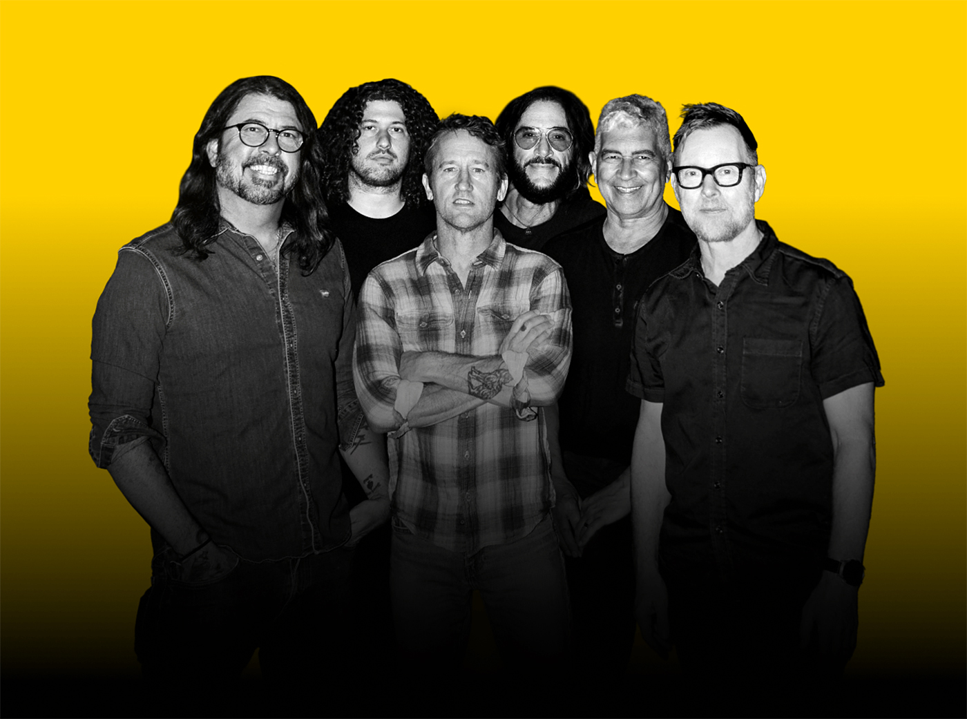 Promo snímek Foo Fighters pro Amazon Music Live Promo snímek Foo Fighters pro Amazon Music Live
